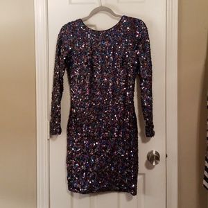Dress The Population Sequin Dress